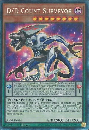 1st Edition D/D Count Surveyor (Collector's Rare) [RA05-EN034 Near Mint] Collector's Rare