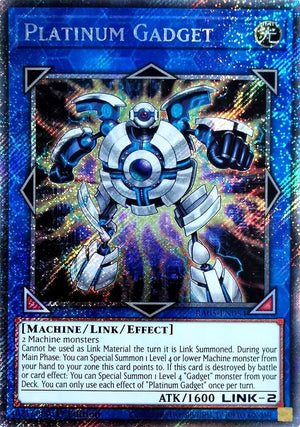 1st Edition Platinum Gadget (Platinum Secret Rare) [RA05-EN054 Near Mint] Platinum Secret Rare