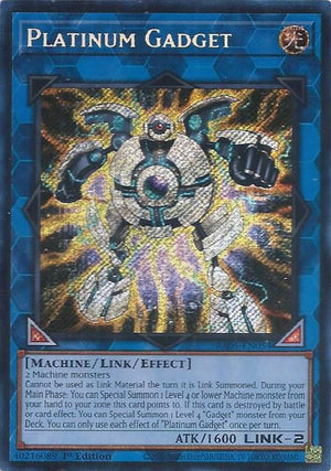 1st Edition Platinum Gadget (Secret Rare) [RA05-EN054 Near Mint] Secret Rare