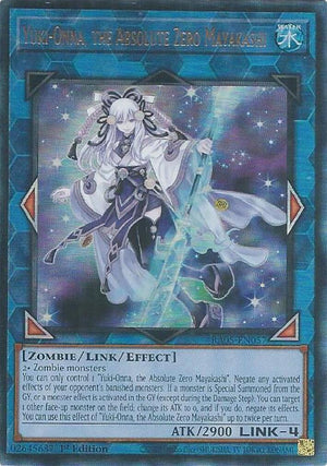 1st Edition Yuki-Onna, the Absolute Zero Mayakashi (Ultimate Rare) [RA05-EN057 Near Mint] Ultimate Rare
