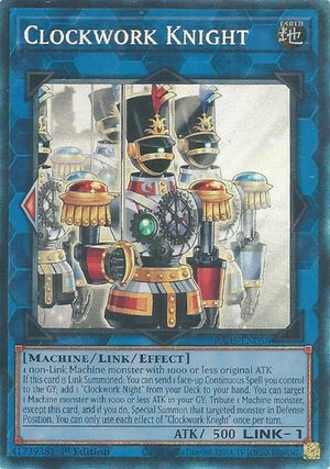 1st Edition Clockwork Knight (Collector's Rare) [RA05-EN058 Lightly Played] Collector's Rare