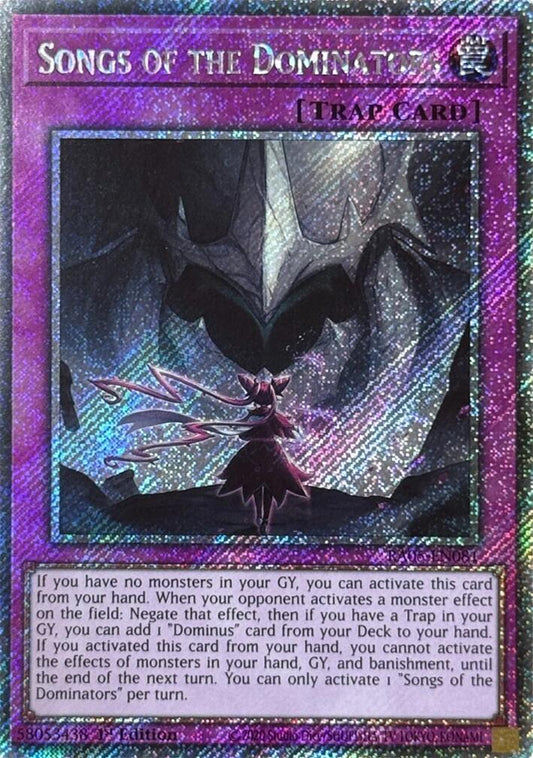 Songs of the Dominators (Platinum Secret Rare)