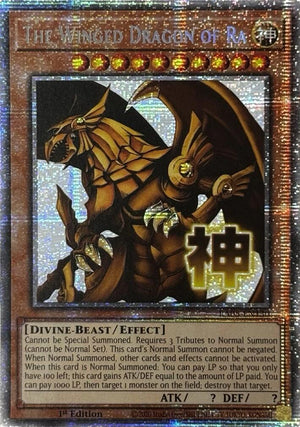 1st Edition The Winged Dragon of Ra (Starlight Rare) [RA05-EN130 Moderately Played] Starlight Rare