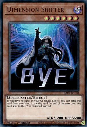 1st Edition Dimension Shifter [RA05-EN132 Near Mint] Ultra Rare
