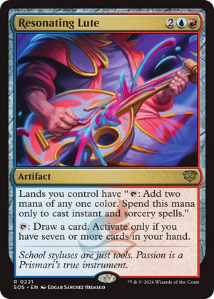 Resonating Lute [SOS/221] 2026 Magic: The Gathering