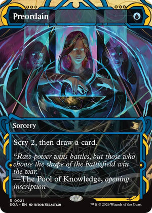 Preordain [SOA/21] 2026 Magic: The Gathering