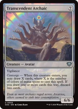 Transcendent Archaic [SOS/5] 2026 Magic: The Gathering