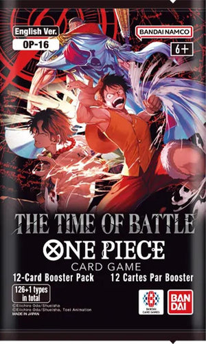 The Time of Battle Booster Pack One Piece Card Game The Time of Battle