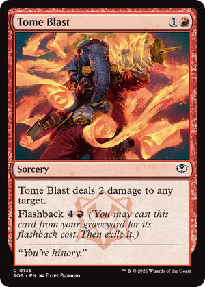 Tome Blast [SOS/135] 2026 Magic: The Gathering