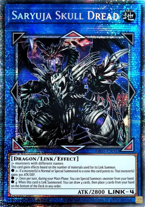 1st Edition Saryuja Skull Dread (Starlight Rare) [RA05-EN053 Near Mint] Starlight Rare