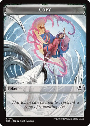 Copy // Spirit (0010) Double-Sided Token [SOS - 1 // 10]