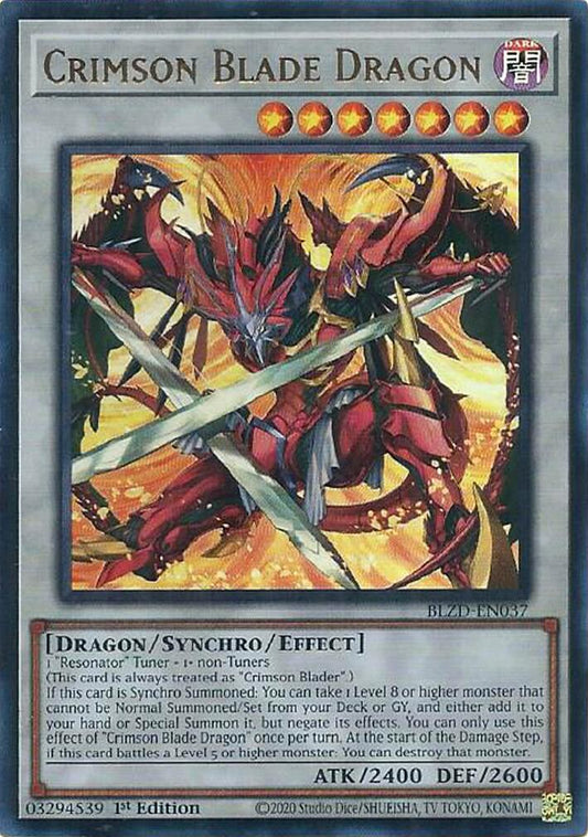 Crimson Blade Dragon