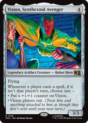 Vision, Synthezoid Avenger [MSC - 119]
