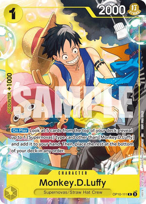Monkey.D.Luffy (Welcome Pack 2026 Vol.1) [OP10-111] One Piece Promotion Cards