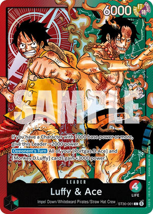 Luffy & Ace [ST30-001] Starter Deck EX: Luffy & Ace