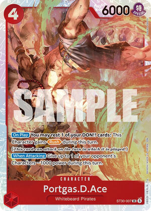 ST30-007 Portgas.D.Ace (007) Super Rare