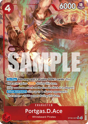 Portgas.D.Ace (007) (Parallel) [ST30-007] Starter Deck EX: Luffy & Ace