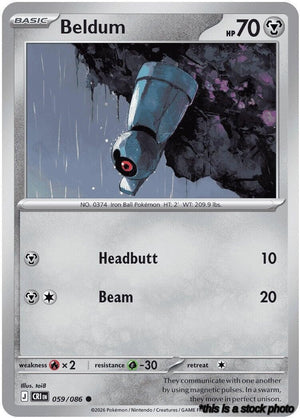 Common Beldum [059/086 Near Mint ]