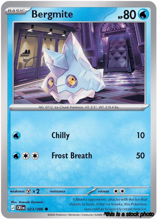 Common Bergmite [023/086 Near Mint ]