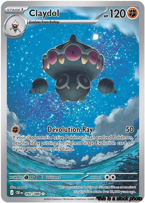 Holofoil Claydol - 092/086 [092/086 Near Mint ]