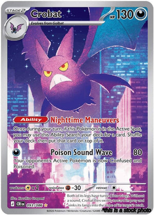 Holofoil Crobat - 093/086 [093/086 Near Mint ]