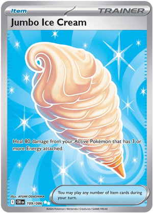 Ultra Rare Jumbo Ice Cream [109/086 Near Mint ]