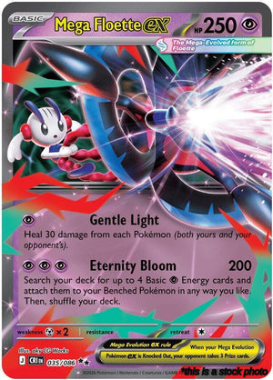 035/086 Mega Floette ex Double Rare Holofoil