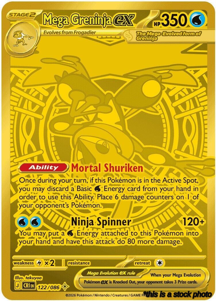 Mega Greninja ex - 122/086
