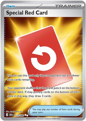 Ultra Rare Special Red Card - 113/086 [113/086 Near Mint ]