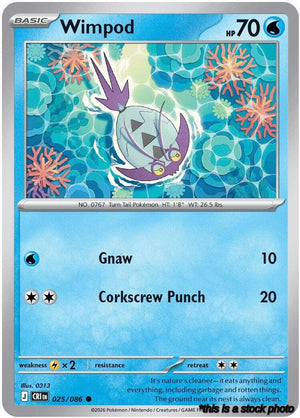 Common Wimpod [025/086 Near Mint ]