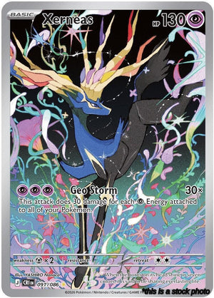 Holofoil Xerneas - 091/086 [091/086 Near Mint ]