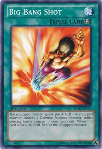 1st Edition Big Bang Shot [BP02-EN141 Lightly Played] Common / Short Print