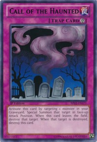 1st Edition Call of the Haunted [BP02-EN171 Near Mint] Rare