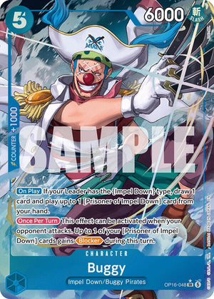 Buggy (048) (Alternate Art) [OP16-048] The Time of Battle