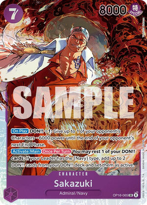 Sakazuki [OP16-065] The Time of Battle