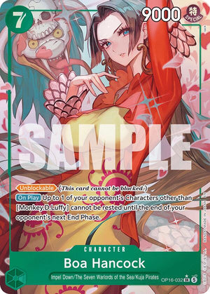 Boa Hancock (Alternate Art) [OP16-032] The Time of Battle