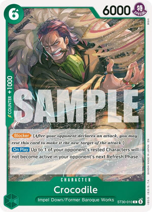 Crocodile [ST30-010] Starter Deck EX: Luffy & Ace
