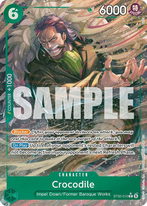 Crocodile (Full Art) [ST30-010] Starter Deck EX: Luffy & Ace