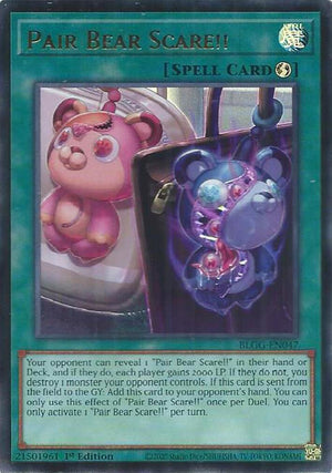 1st Edition Pair Bear Scare!! [BLGG-EN047 Near Mint] Ultra Rare