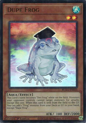 1st Edition Dupe Frog [BLGG-EN055 Near Mint] Ultra Rare