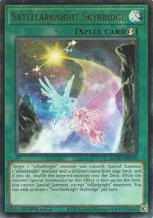 1st Edition Satellarknight Skybridge [BLGG-EN110 Near Mint] Ultra Rare