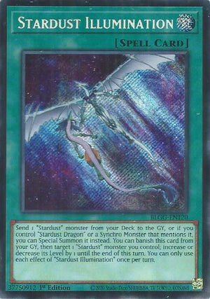 1st Edition Stardust Illumination [BLGG-EN120 Near Mint] Secret Rare