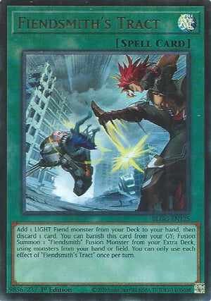 1st Edition Fiendsmith's Tract [BLGG-EN125 Near Mint] Ultra Rare