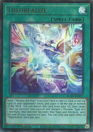 1st Edition Theorealize [BLGG-EN127 Near Mint] Ultra Rare