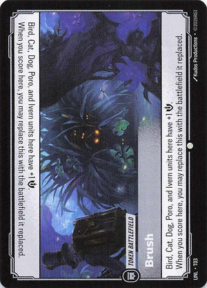 T03 // T04-UNL Brush // Buff None