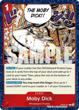 OP16-021 Moby Dick Rare