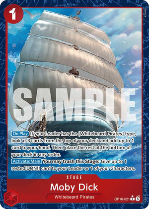 Moby Dick (Alternate Art) [OP16-021] The Time of Battle