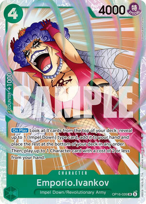 Emporio.Ivankov (026) [OP16-026] The Time of Battle