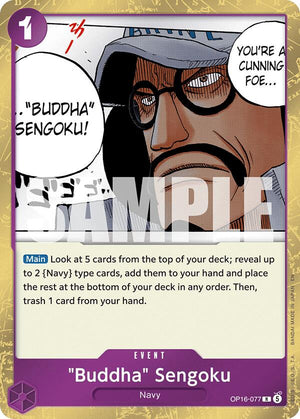 "Buddha" Sengoku [OP16-077] The Time of Battle