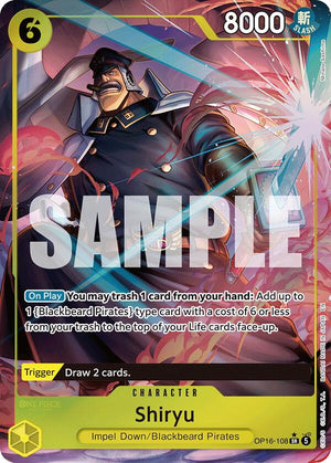 Shiryu (Full Art) [OP16-108] The Time of Battle